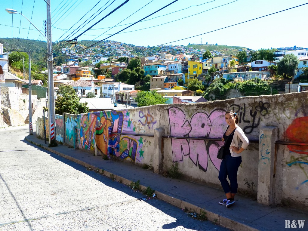 Les superbes rues colorées de Valparaiso