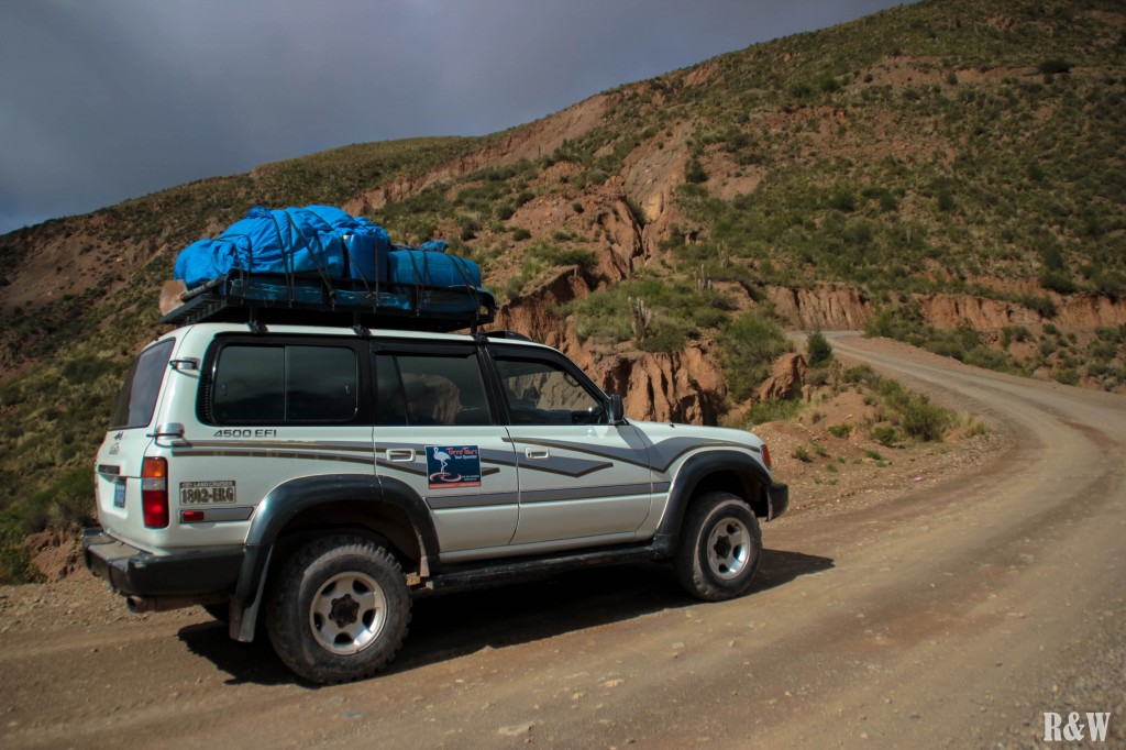 En route pour 4 jours à travers le Sud Lipez pour atteindre le Salar de Uyuni !